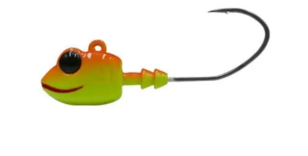 Tête plombée VMC Frog Jighead Firetiger (3 pcs) Paiement Sécurisé