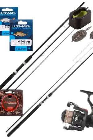 NGT Allround Feeder & Match Ensemble prêt pour la pêche au coup! Dernier Modèle