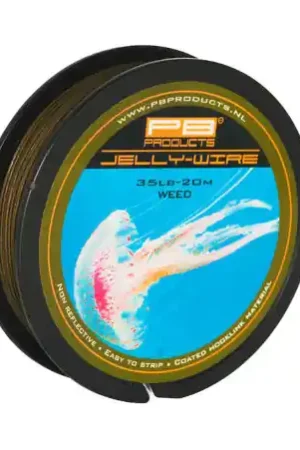 Tresse pour leader PB Products Jelly Wire 20m (25lb) Pas Cher