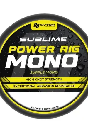 Nytro Sublime Power Rig Mono Nylon Coup 100m Offre Spéciale