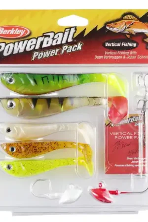 Super Prix Berkley Powerbait Vertical Fishing Pro Pack (8-brins)