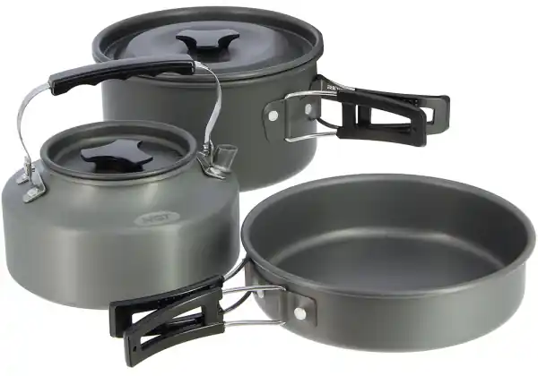Certifié NGT Chaudière et Ensemble Casseroles en Aluminium