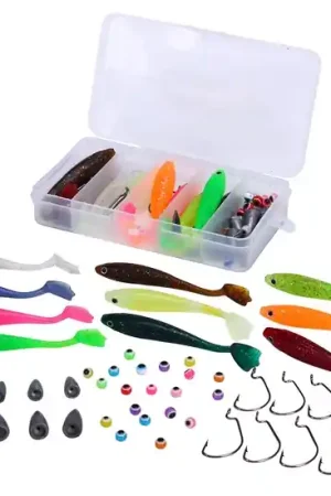 Fish4All Softbait Shad Texas/Carolina Box (50pcs) Petit Prix