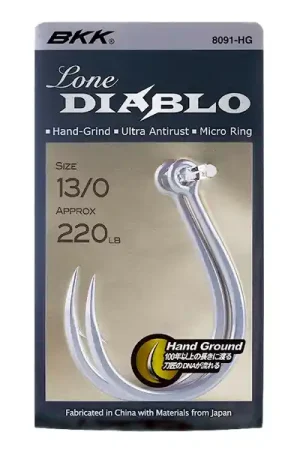 Hameçons simples BKK Lone Diablo Single Hook Super Prix
