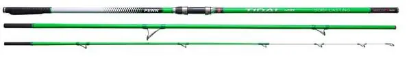 Soldes Canne Surfcasting Penn Tidal Solid Carbon LR (50-200g) (3-brins)