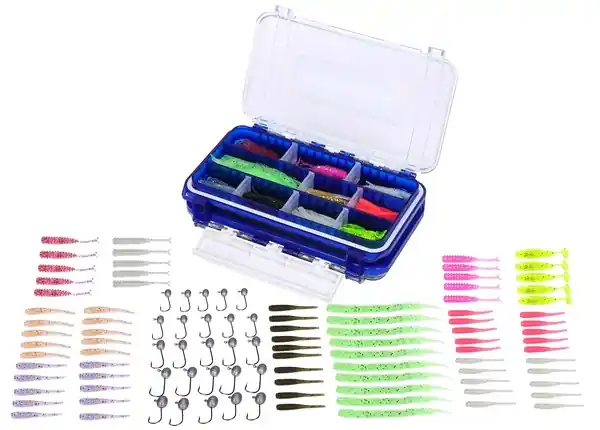 Fish4All Small Softbait Kit (105pcs) Prix Choc