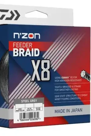 Tresse Daiwa N'Zon X8 Braid (300m) Meilleur Prix