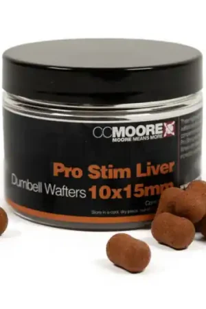 Expédition Rapide CC Moore Pro-Stim Liver Dumbell Wafters (10x15mm)