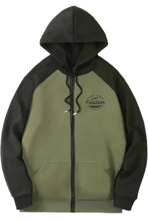 Fladen Hoody Jacket Duo Green Perch Prix Réduit