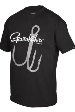 Gamakatsu T-Shirt Treble 13 Black Commander Maintenant