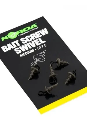 Top Vente Émerillion Vis d'Appat Korda Micro Ring Swivel