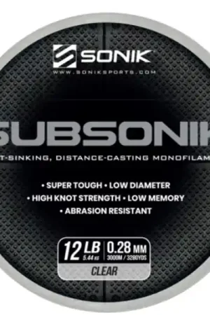 Sonik Subsonik Clear (3000m) Pas Cher