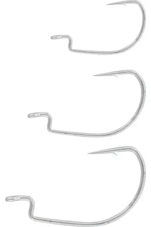 Retour Gratuit Westin Magic Minnow Weedless Jig Widegap Hook Silver 5pcs