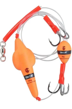 Must-Have Montage Silure Uni Cat Rotating Worm Rig 3/0 (48,4kg) (160cm)
