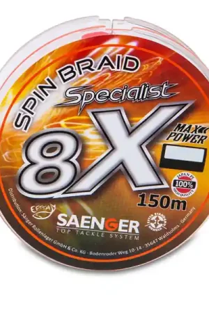 Tresse Saenger 8x Specialist Spin Braid 150m Certifié