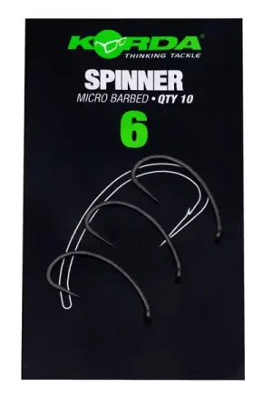 Acheter En Ligne Hameçons carpe sans ardillon Korda Spinner (10 pcs)
