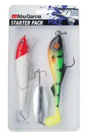 Set de leurres Brochet Abu Garcia Starter Pack Pike (3pcs) Promotion Saisonnière
