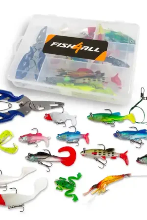 Haute Qualité Fish4All Multi Lure Box With Pliers (34pcs)