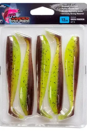 Fox Rage Zander Pro Ultra UV Green Pumpkin (5pcs) Vente Flash