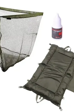 Prix Cassé NGT Carp Landing Set avec Epuisette Net 42''