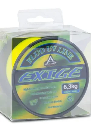 Pas Cher Anaconda Exige Fluo UV Monofilament Carp Line 1200m