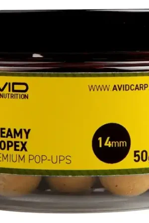 Avid Creamy Scopex Pop Ups 14mm (50g) Haute Qualité