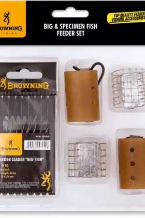 Acheter En Ligne Browning Big & Specimen Fish Feeder Kit (12 articles)