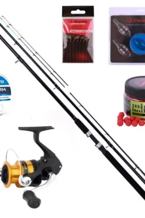 Offre Du Jour Ultimate Feeder Set avec Shimano FX 4000 FC Moulinet