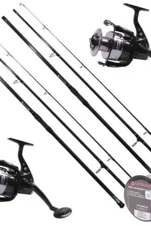 Prix Bas Ensemble Mer/Surfcasting Ultimate Extreme Beach Double Set 4.20m