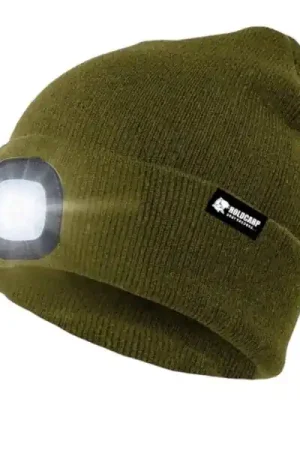 Réduction Bonnet Holdcarp LED Light Beanie Green