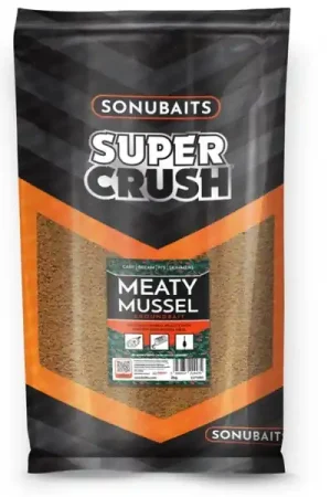 Amorce Sonubaits Supercrush Meaty Mussel Mix (2kg) Meilleur Prix