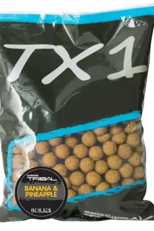 Bouillettes Shimano TX1 Boilies Banana & Pineapple - 3 sacs pour le prix de 2 ! Produit De Marque