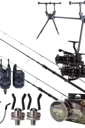 Ensemble Carpe Ultimate Bionic High End Carp Set 12ft Extender Commande En Gros
