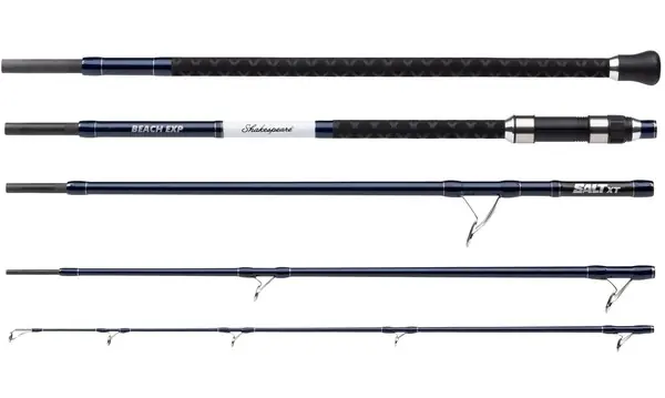 Paiement Sécurisé Canne Surfcasting de Voyage Shakespeare Salt XT Expedition 3,50 m (112‑225 g) (5 Brins)