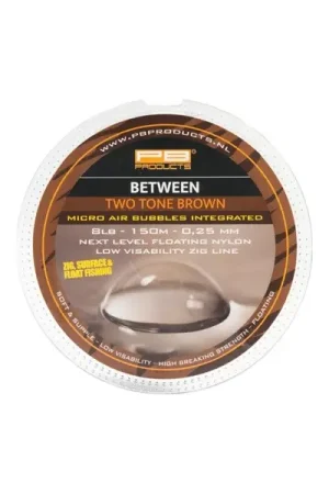 Fil à Carpe PB Products Between Two Tone Brown Zig (150m) Offre Limitée