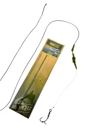 Bas de ligne PB Products R2G Clip SR Leader + 2 Ronnie Rigs Stiff Vente Flash