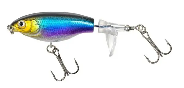 Prix Promo Leurre de Surface Fladen Conrad Topwater Splash Rainbow 10cm