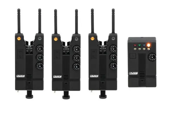 Ensemble de détecteurs de touches Mad Hi-T Bite-Alarm Set 3+1 Tous Bleus Acheter En Ligne