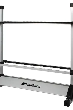 Présentoir de cannes Abu Garcia Rod Floor Rack (22 - 44 cannes) Expédition Rapide