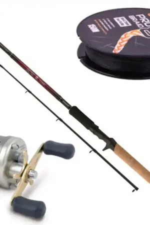 Shimano Yasei Red Baitcasting Set Affaire À Saisir