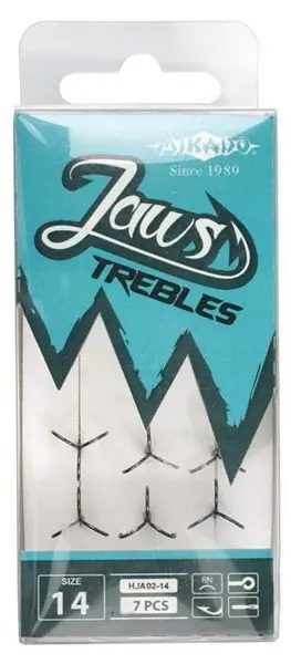 Produit De Marque Hameçons Triples Mikado Jaws