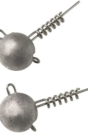 Kinetic Headbanger Screw In Jighead sans plomb, 2 pièces Solde