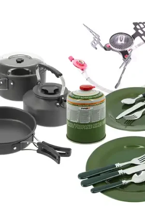 Prix Réduit Ensemble de cuisson extérieur complet NGT