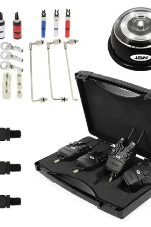 NGT Dynamic Set avec 3 Détecteurs de touche, un centrale, des swingers et des accessoires! Affaire À Saisir