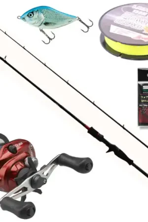 Affaire À Saisir Ensemble Baitcasting avec Canne Effzett 1,98 m, Moulinet Casting Quick et plus !