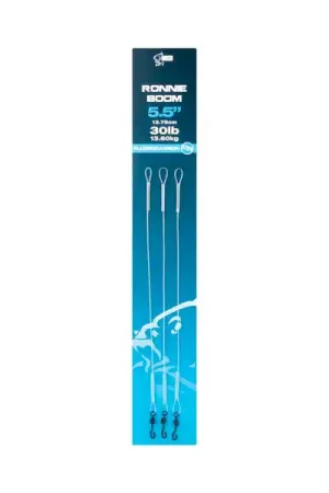 Bas de ligne Nash Fluoro Ronnie Rig Boom (3 pcs) Nouvelle Collection