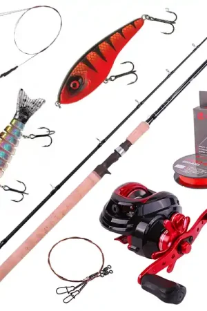 Prix Bas Abu Garcia Venturi Jerk Set, parfait pour la pêche au jerkbait !