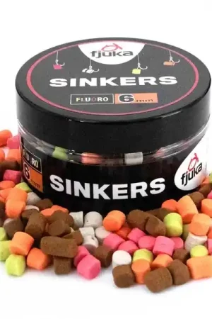 Fjuka Sinkers Mixed Colours Hookbait Pellets Prix Bas