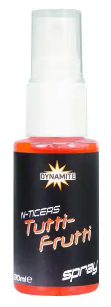 Spray attractant Dynamite Baits N-Ticers Tutti-Frutti 30ml Top Vente