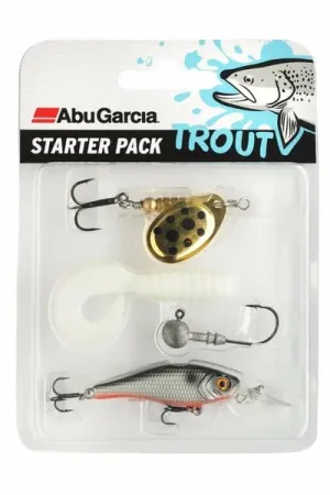 Paiement Sécurisé Set de leurres pour truite Abu Garcia Starter Pack Trout (4pcs)